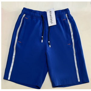 Ahaolaiyi Boys 3 Pack Athletic Lightweight Shorts Quick Dry Zipper Pockets Shorts